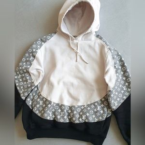 Louis Vuitton Monogram Circle Cut Hoodie Size XL Limited Edition